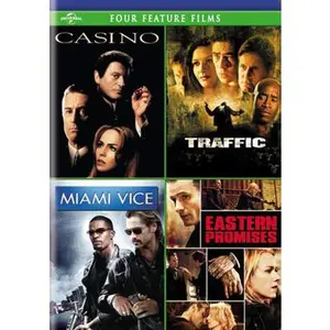 USED-Casino / Traffic / Miami Vice / Eastern Promises (DVD)