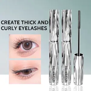 Waterproof Mascara with Spiral Brush, Long-Lasting Curling Mascara, Easy to Use for Beginners, Smudge-Proof Mascara, Tube Design, Fluffy Lashes Mascara