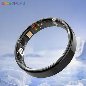 Stylish Smart Ring, Fashionable Design for Men and Women, Waterproof Pedometer to Measure Distance and Steps, Fitness Tracker with Multiple Exercise Modes, Perfect Couple’s Accessory & Gift Idea