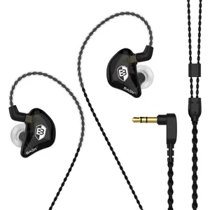 BASN Bsinger BC100 in Ear Monitor Headphones Universal Fit Noise Isolating IEM Earphones for Musicians Singers Studio Audiophiles,earbuds