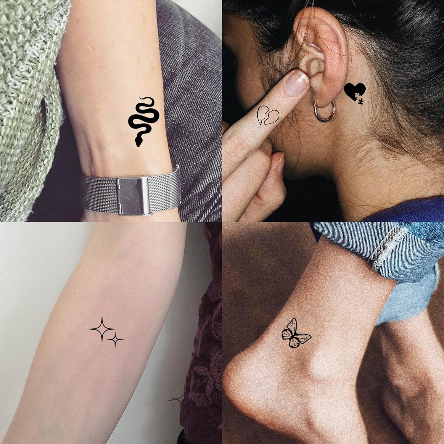 28 Sheets Tiny Small Temporary Tattoos For Women Men Finger Hands, Cartoon Bohemia Fake Tattoo Stickers For Kids Boys Girls, Bulk Cute Black Long Lasting Vintage Tatoos Neck 28 Sheets Tiny Small Temporary Tattoos For Women Men Finger Hands, Cartoon Bohemia Fake Tattoo Stickers For Kids Boys Girls, Bulk Cute Black Long Lasting Vintage Tatoos Neck