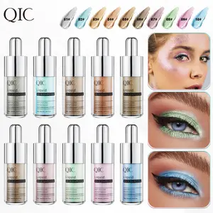New Pearl Shiny Liquid Eyeshadow Ten Colors Eye Shadow Fine Shimmer Eyeshadow Liquid Cosmetic Makeup eyeshadow