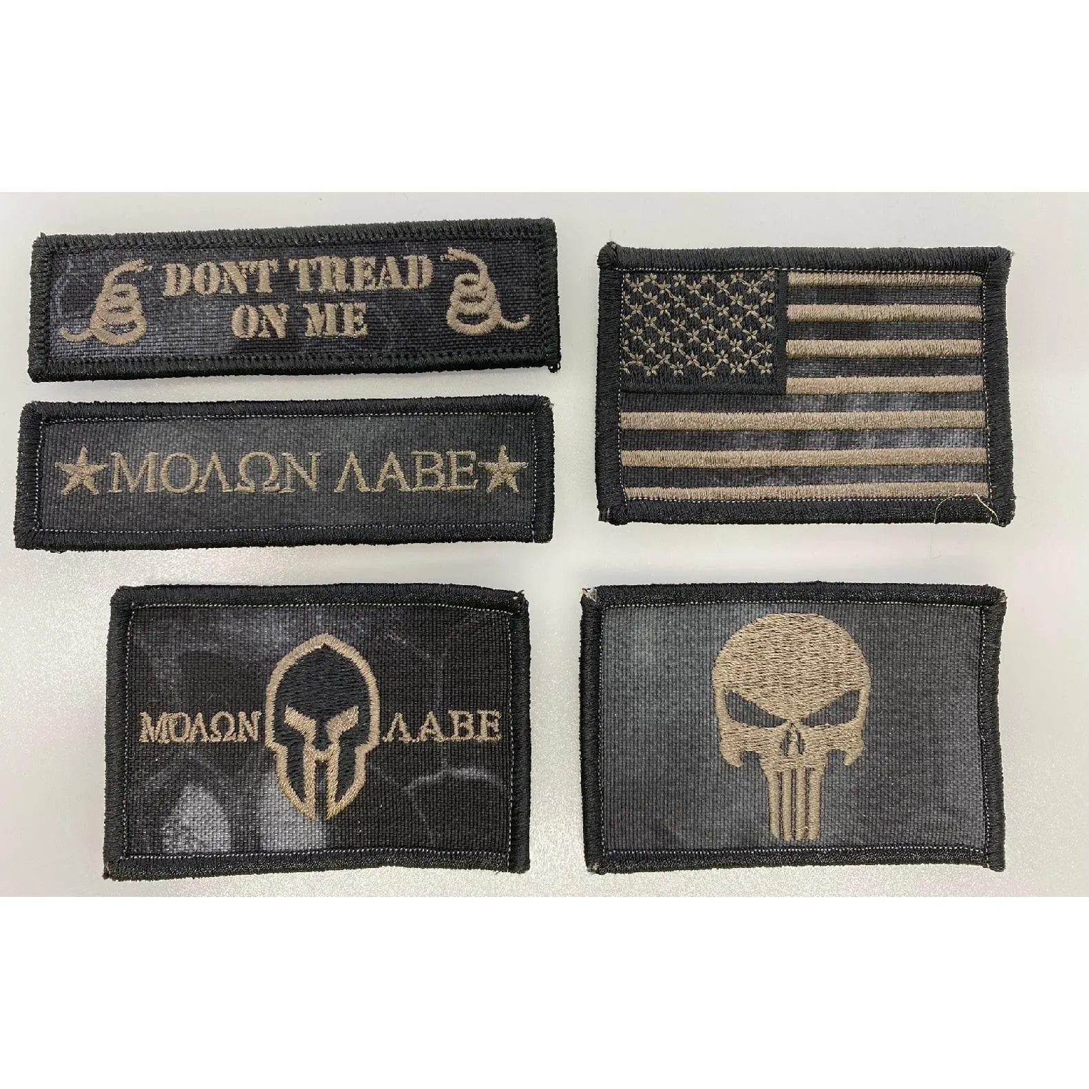 Kryptek-Typhon Camouflage Tactical Patch Collection
