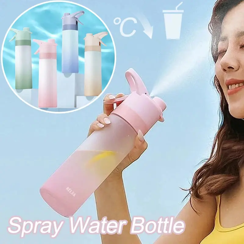 650ml Spray Water Bottle