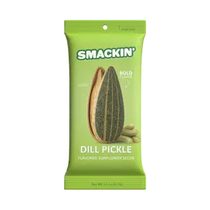 SMACKIN' Sunflower Seed Dill Pickle 6 Pack - 1.5 oz bags