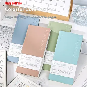 1pc New Daily Planner Notebook, One Page Per Day Work Calendar, Efficiency Handbook, 1pc Schedule Book, Daily Plan Journal