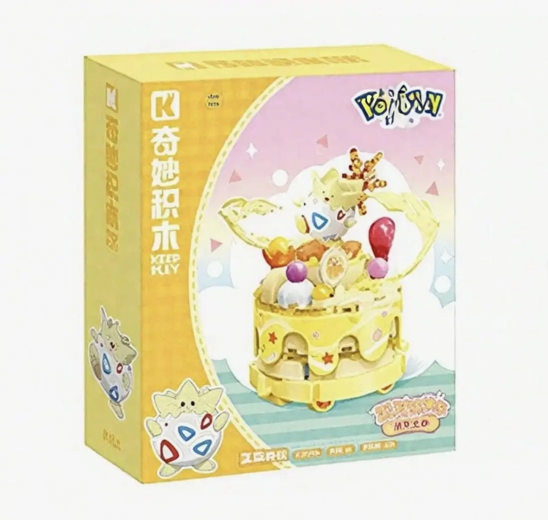 Togepi Egg Starter Anime Character Train Building Blocks