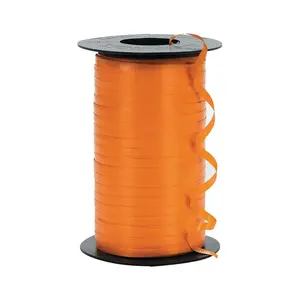 Orange Curling Ribbon