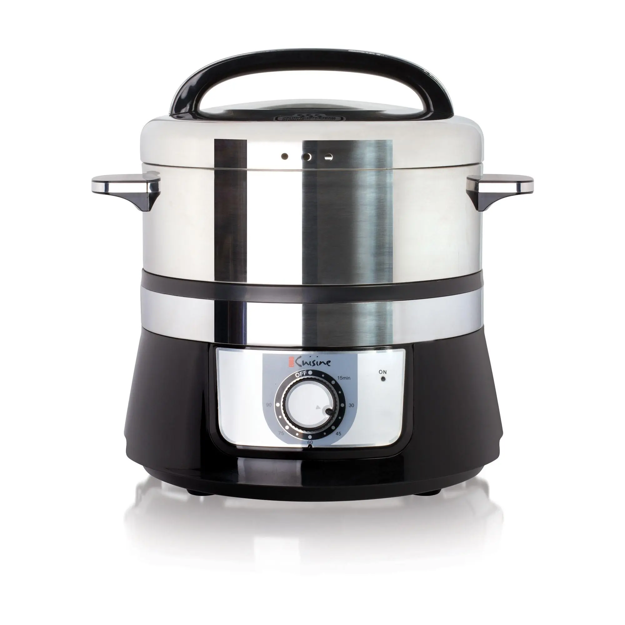 Euro Cuisine Stainless Steel Electric Food Steamer Euro Cuisine Stainless Steel Electric Food Steamer