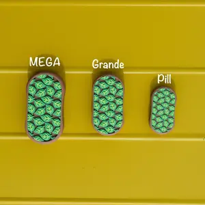 The Sprout Slider with Keychain Holder made with 30% recycled bamboo wood fibers