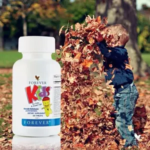 Forever Kids Chewable Dietary Supplement with Phytonutrients for Kids' Wellness & Edible Vitamin Dose