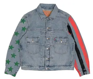 Denim Tears X CPFM Levi's '4th Of July' Indigo Denim Jacket MD