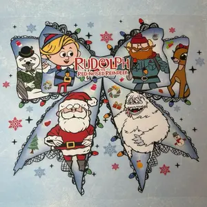 Rudolph bow long sleeve t shirt