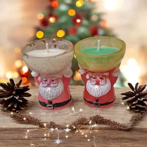 Santa Bowl scented candle