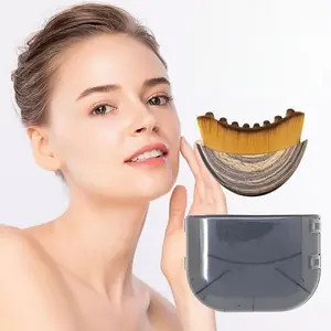 Lymphatic Contour Face Brush, Lymphatic Brush Set – 1 Brush With Box, Contour Face Brush For Lymphatic Drainage, Lymphatic Drainage Massager, Ergonomically Designed To Fit The Skin Precisely