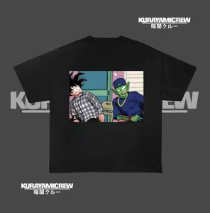Vintage Goku and Piccol0 T Shirt D Ball Inspired Fan Tee