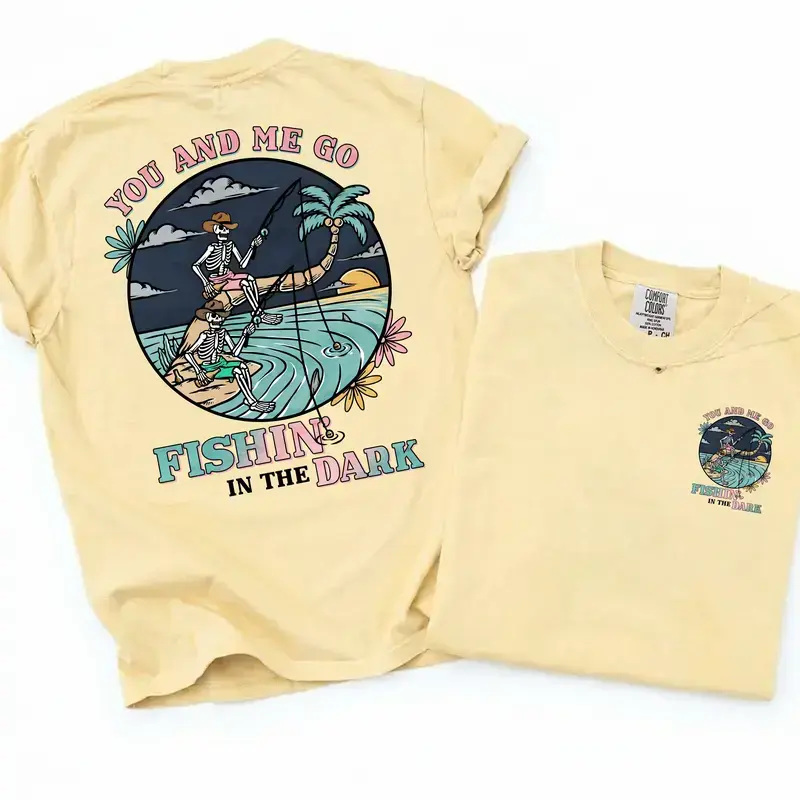 [Comfort Colors] Fishin' In The Dark Shirt, Nitty Gritty Dirt Band T-Shirt, Country Music Summer Vibe Shirt, Gift For Fans