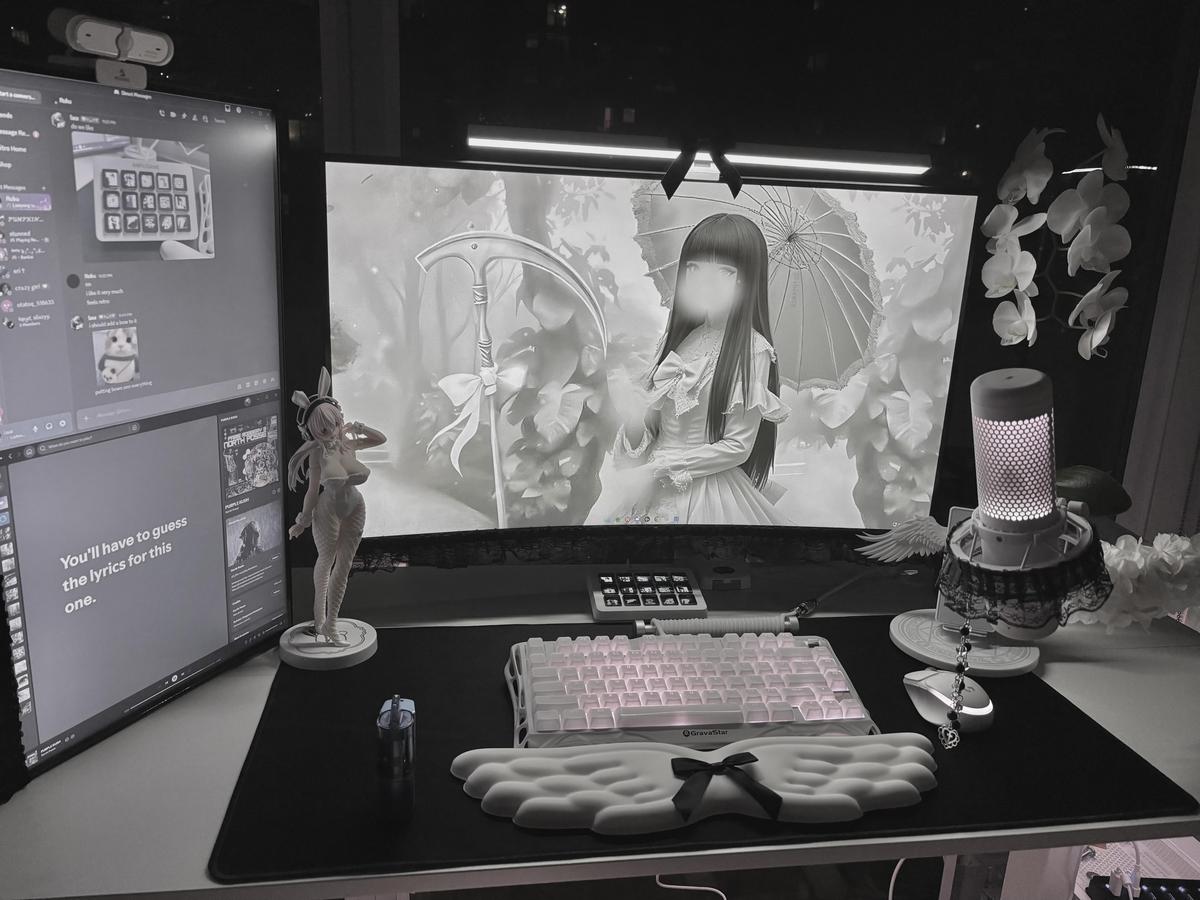 Item: White, Only Keycap (Not Keyboard)