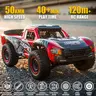 1:14 4WD Brushless Fast RC Car - 70KM/H High-Speed Drift 3-Mode LED Lights Monster Truck, Ball Bearings, Rubber Tires, 35*21*15cm RC Cars, for Flat & Mud Terrain, Toys for Boys Kids Toys Gift, Collectible Electric Racing Model,familyfun