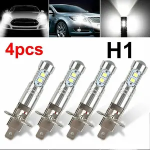 4x Super Bright H1 LED Headlight Kit High Low Beam Fog Driving Bulbs 6500K White  DC 12V 360°