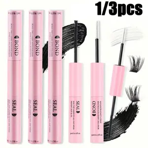Bond And Seal, Lash Glue Strong Hold, Smudge Proof Waterproof, Lash Cluster Glue 2 In 1 Lash Bond And Seal Waterproof Long Lasting Cluster Lash Glue 2 In 1 Eyelash Bond And Seal For DIY LashExtensions Lash Glue