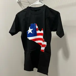 Liberia Map T-shirt