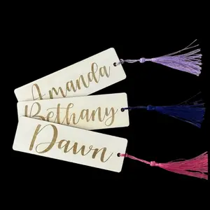 Personalized Wooden bookmarks