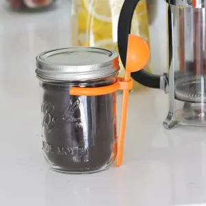 Wide Mouth Jarware Plastic Coffee Spoon Clip
