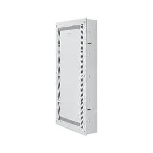 summervibes 28-Inch Recessed In-Wall Structured Media Enclosure, Cold-Rolled Steel Recessed Box with Cover, Wall-Mount Cable Management Kit, Multi-Media Wiring Cabinet for TV Home Theater