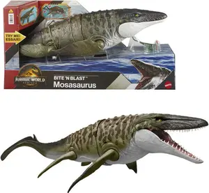 Mattel - Jurassic World: Rebirth Bite 'N Blast Mosasaurus  [Collectible Figurine/Statue/Bust] figurine/statue