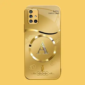 Suitable for [Galaxy A51 5g] high-end MagSafe phone case，Features a magnetic attachment function，exquisite Printed Pattern — Not 3D Dimensional Diamonds. YM99