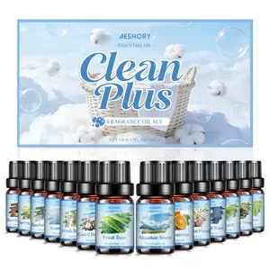 Clean Essential Oils Set - Fragrance Oil for Diffusers, Candle Making,Aromatherapy Scented Oils (5ml) Clean Essential Oils Set - Fragrance Oil for Diffusers, Candle Making,Aromatherapy Scented Oils (5ml)