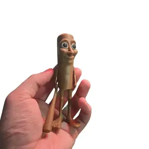 Tung Tung Sahur Fun Toy Figure Italian Brainrot Meme Quality Item for TV & Movies Fans Desk Accessory United States Made