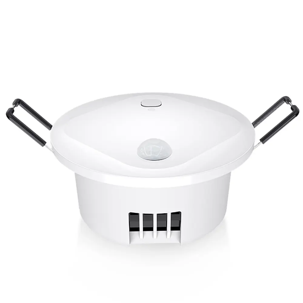 24G Millimeter Wave Radar Human Presence Sensor - Tuya Smart Switch with Vital Signs Detection, 24/7 Monitoring, Wi-Fi Zigbee Connectivity, Polyester-PVC Synthetic Build, 79 x 40 mm, for Home, Office, Bathrooms
