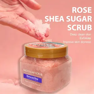 Large Size 610 G Body Scrub with Scent & Plant-Based Squalane - Physical Exfoliator for Deep Cleansing,Smoothing The Skin for a More Radiant Appearance,Hydration & - Suitable for All Light Beige Types ( Dry,Oily), Pre-Post-Bath Use