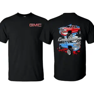 GMC Off Road Truck T Shirt, Pickup Graphic Tee, Rugged Automotive Style Shirt, Truck Lover Streetwear Top, Unisex Cotton Gift For Men, Everyday Wear