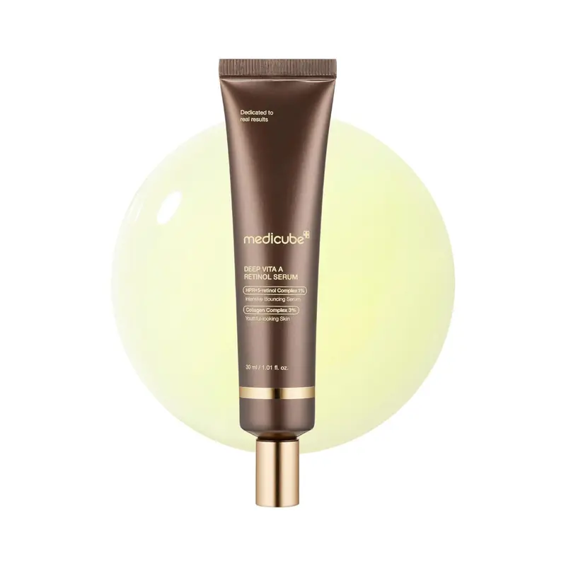 [Official Medicube Partner] Deep Vita A Retinol Serum 30ml - Cares post-acne marks, Uneven skin tone