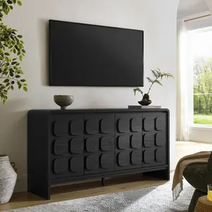 Toscana 61" Sideboard in Black