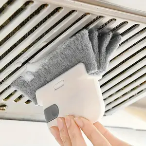 4pcs Universal Window and Door Track Deep Cleaning Brush Set - Reusable, Medium Firmness, Easily Reaches Small Gaps and Frames for a Spotless Home, Bathroom, Bedroom, Kitchen, Living Room, and Toilet - Back to School Essential Cleaning Supplies and Tool