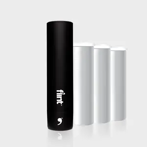 Flint Mini Lint Roller – Black – 90 Sheets (Value Pack)