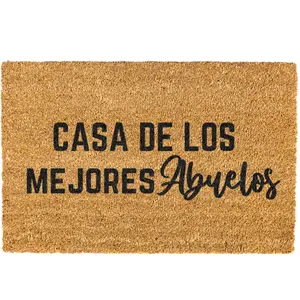 Casa de los mejores abuelos doormat, Welcome Mat, Funny Doormat, Spanish Doormat