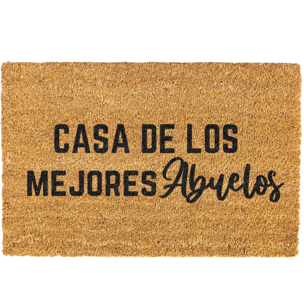 Casa de los mejores abuelos doormat, Welcome Mat, Funny Doormat, Spanish Doormat