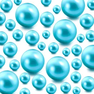 240 count Floating NO Hole  Beads for Vases and 2300 count for Floating,Highlight  Bead Vase Filler,Floating Candle Making,Centerpiece for Vase Party Table Wedding