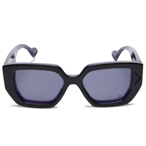 Szade Womens Irving Square Sunglasses  - Black