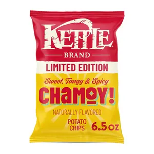 Limited Edition Chamoy Flavored Potato Chips, 6.5 Oz Bag Snack Crunchy