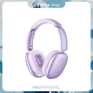 Wentronic Y02 ANC Headphones 60H Playtime,Hybrid Noise Cancelling,Hi-Res Audio,Foldable,Soft Earpads, with Mic for iOS/Android/PC