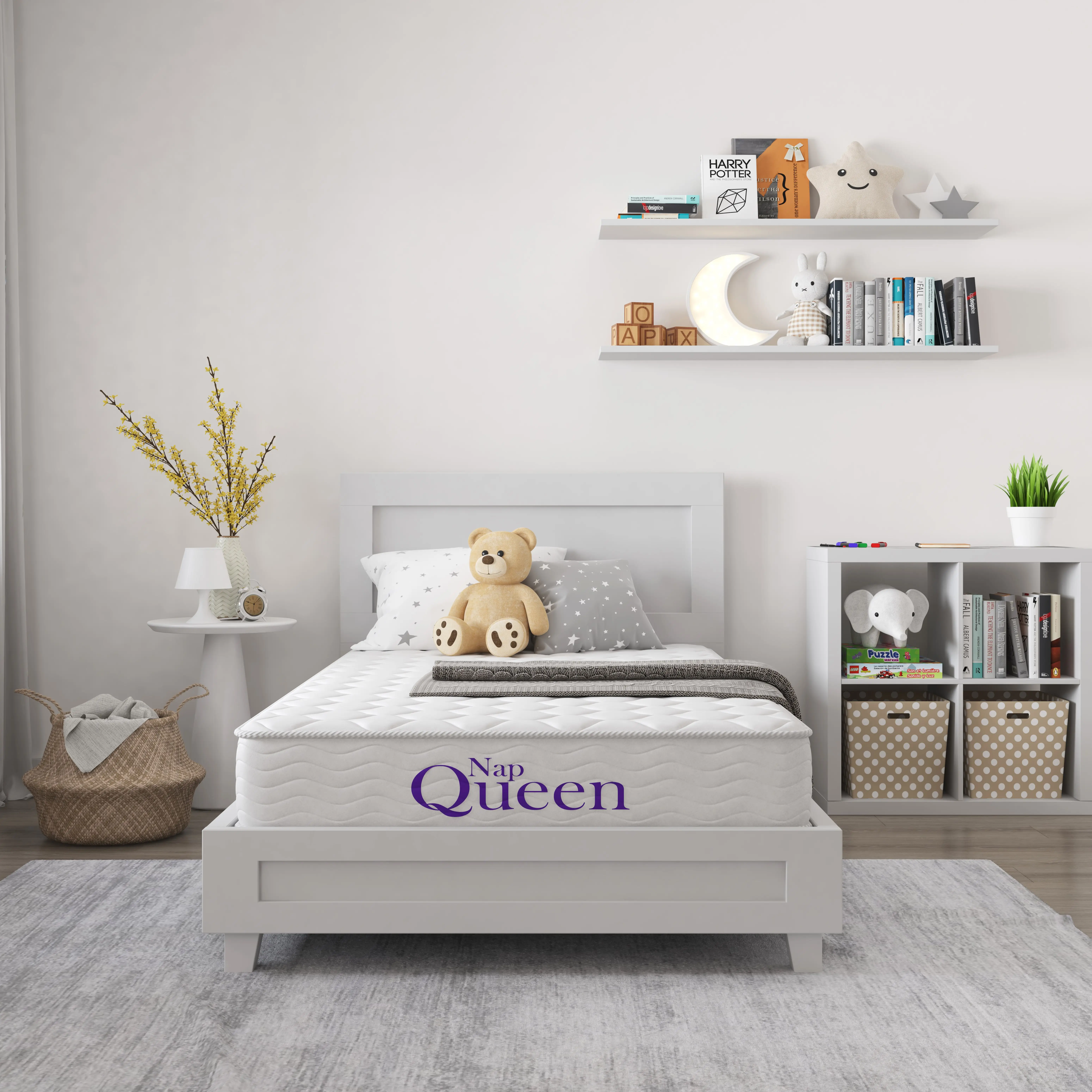 NapQueen Elsa Innerspring Mattress 6" & 8" - Perfect for a Comfortable Sleep