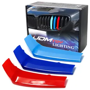 iJDMTOY Exact FitM-Color Grille Insert Trims For 2016-2018 BMW F12 F13 6 Series 640i 650i 2-Door Coupe/Convertible/Gran Coupe