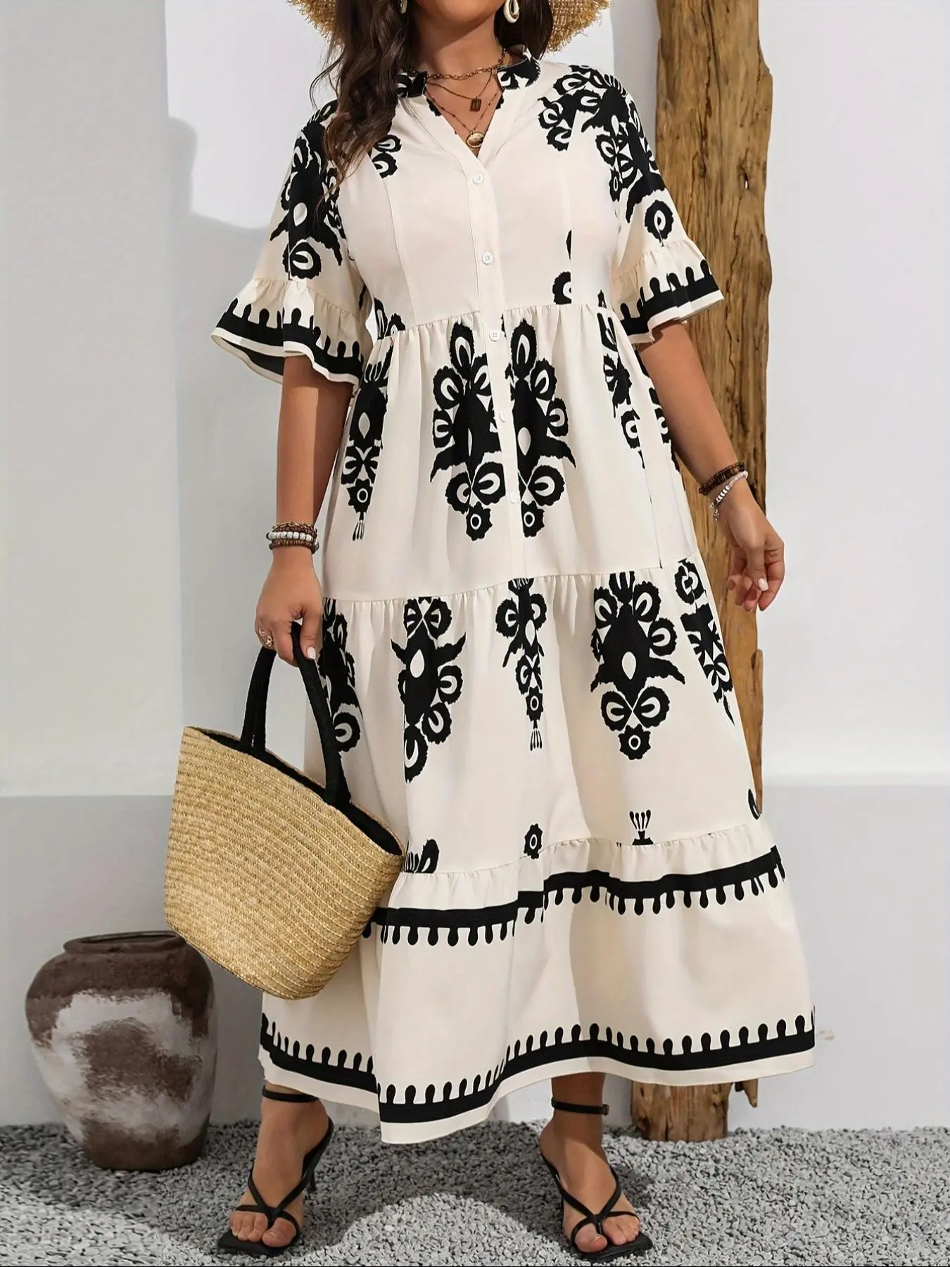 long pink beach dress Zapaka Women White Beach Dress Plus Size Sheath Chiffon Halter Long Bridal Dress, White / US18W