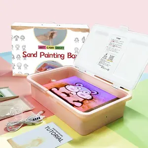 Sand Painting Light Box for Kids - Educational Toys Rechargeable model